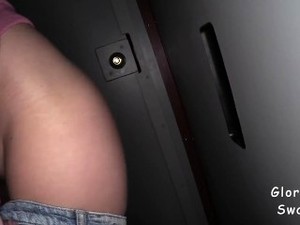 Cumshot, Gloryhole, Small Cock, Small Tits, Swallow