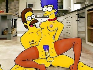 Marge Simpson Hentai Parody