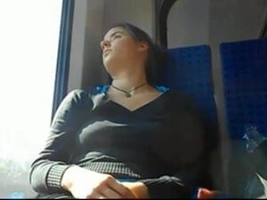 Sleeping, Train, Upskirt, Voyeur