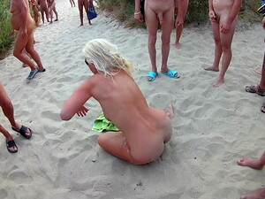Beach, Cumshot, Nudist, Outdoor, Shower