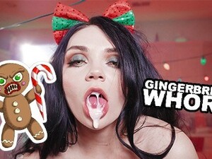 Catjira Gets Possessed By Evil Gingerbread Men And Fucks A Candy Cane (MODEL CONTEST)