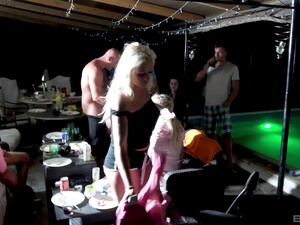 Group Fucking At The Party With Mia Melone And Wendy Moon
