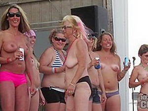 Amateur, Big Tits, Contest, Outdoor, Party, Public, Wet