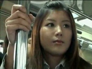 Schoolgirl Upskirt On Train