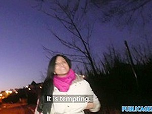 PublicAgent: Sexy Clair Fucking Me In The Restaurant Toilets